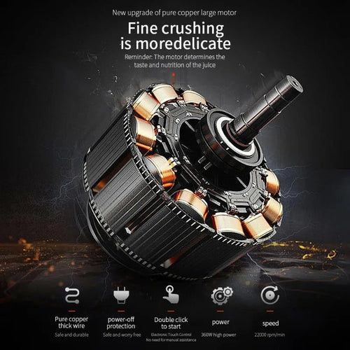 Professional High-Performance Portable Power Blender